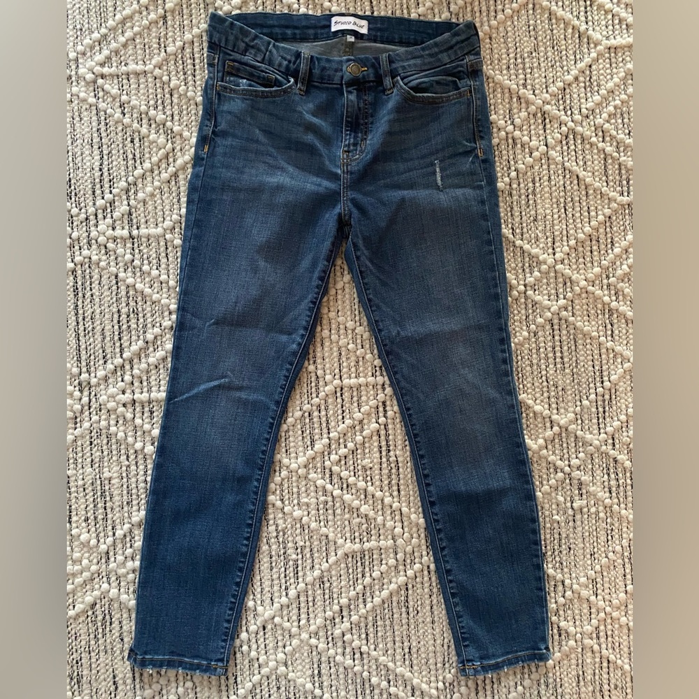 Studio Blue, size 29 stretch denim. Straight leg